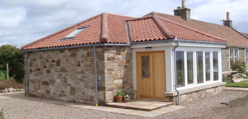 Graham and Lee Example Projects - House Extension in Anstruther