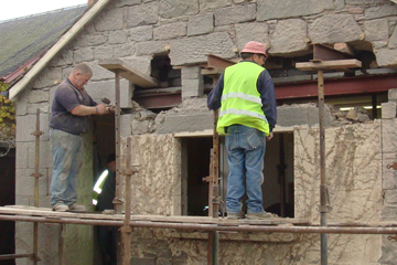 Graham and Lee : House alteration in Blairgowrie, General building  contractor recent projects. Undertakes high quality workmanship in  agricultural and industrial buildings, private dwellings, extensions,  renovations and alterations in Scotland and the